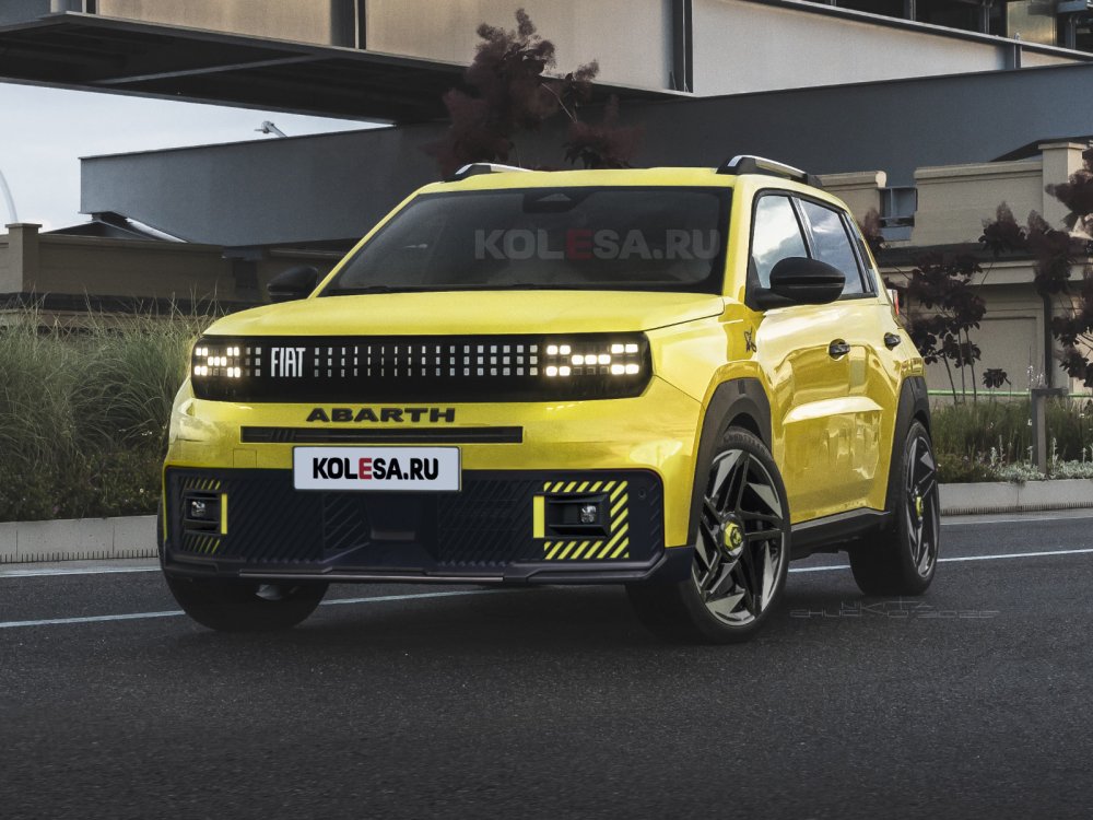 Новый Abarth Grande Panda: первые изображения - «Fiat»