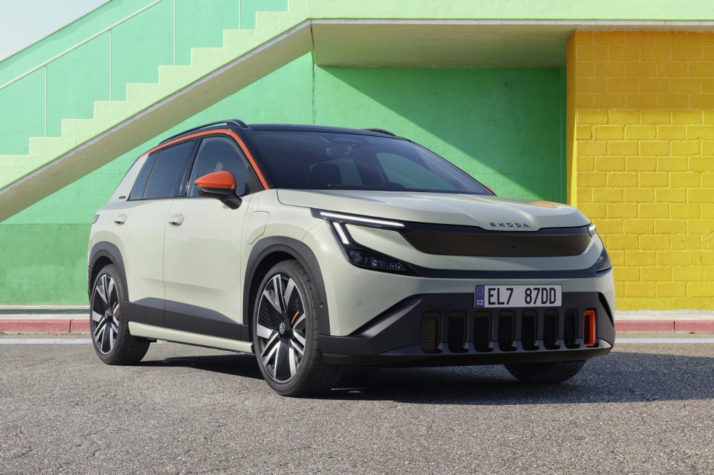Skoda полностью рассекретила свой новый компактный кроссовер Epiq - «Skoda»