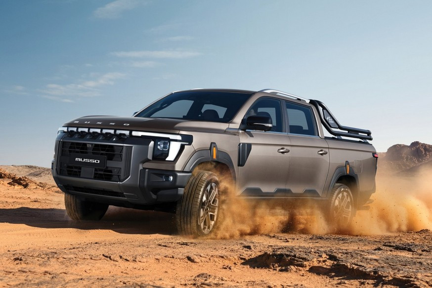 Пикап KGM Musso поступил в продажу: два варианта длины, бензин или дизель - «SsangYong»