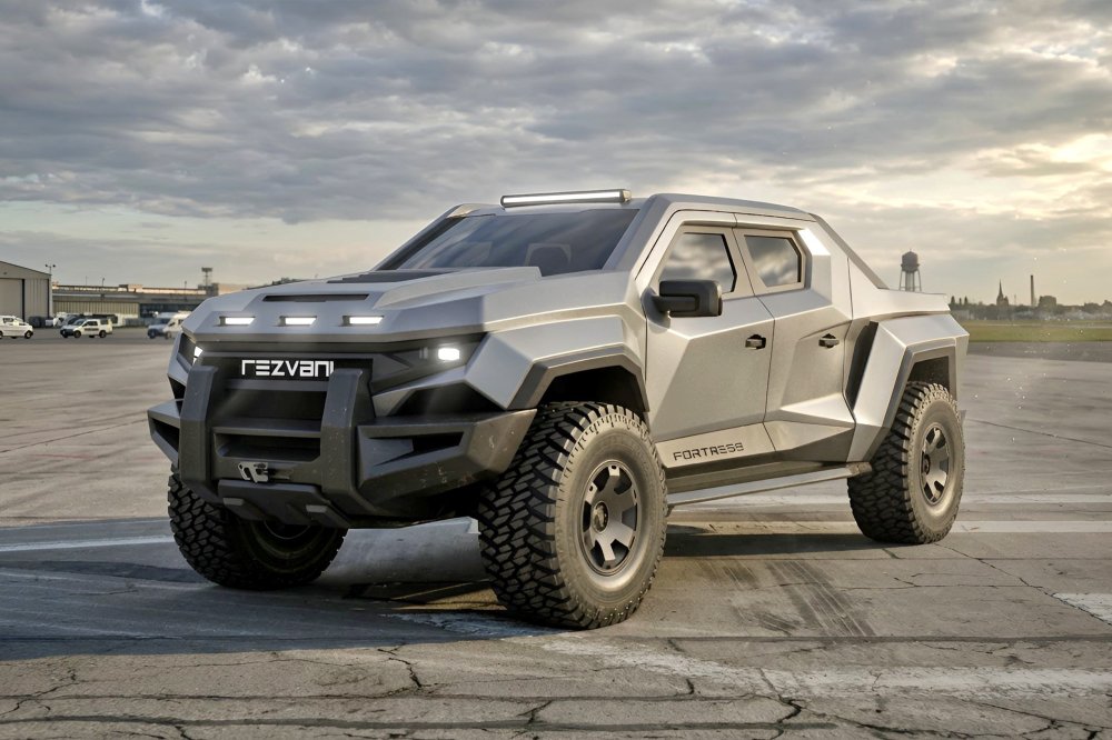 Мой Ford — моя крепость: представлен пикап Rezvani Fortress на базе Ford F-150 Raptor - «Тюнинг»