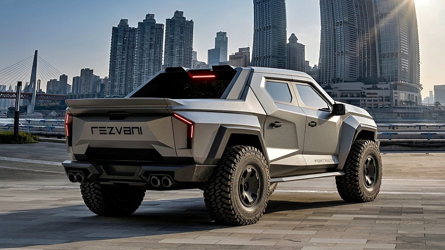 Мой Ford — моя крепость: представлен пикап Rezvani Fortress на базе Ford F-150 Raptor - «Тюнинг»