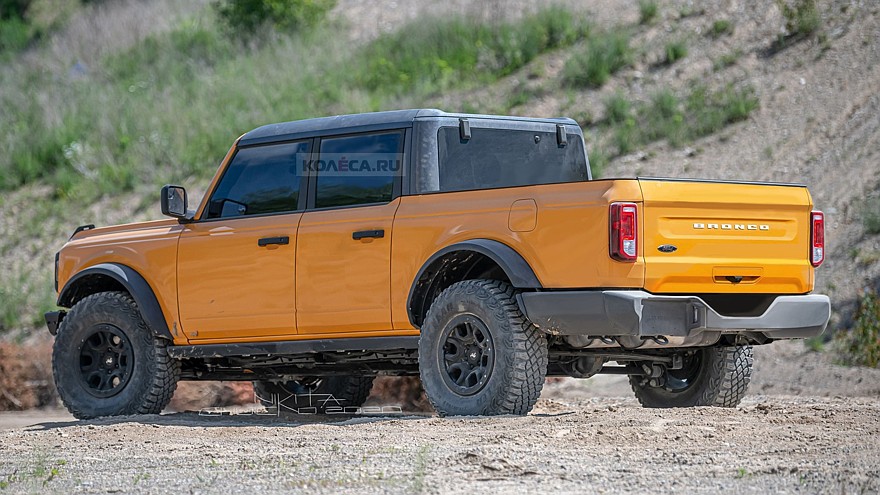 Ford всё-таки может выпустить пикап на базе внедорожника Bronco - «Ford»