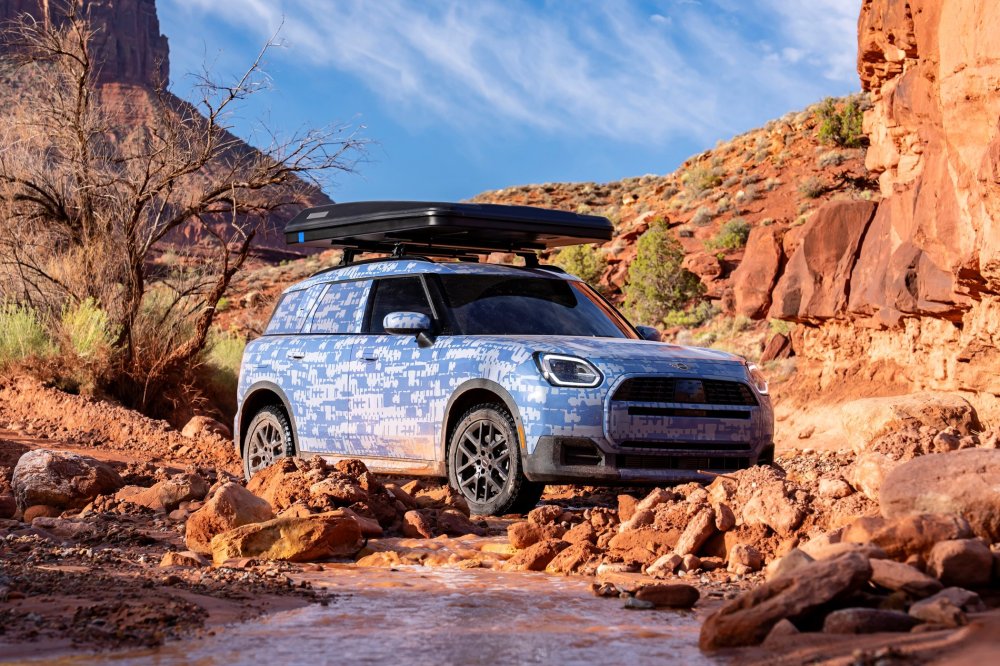 Mini готовит приключенческую версию кроссовера Countryman, премьера — в октябре - «MINI»