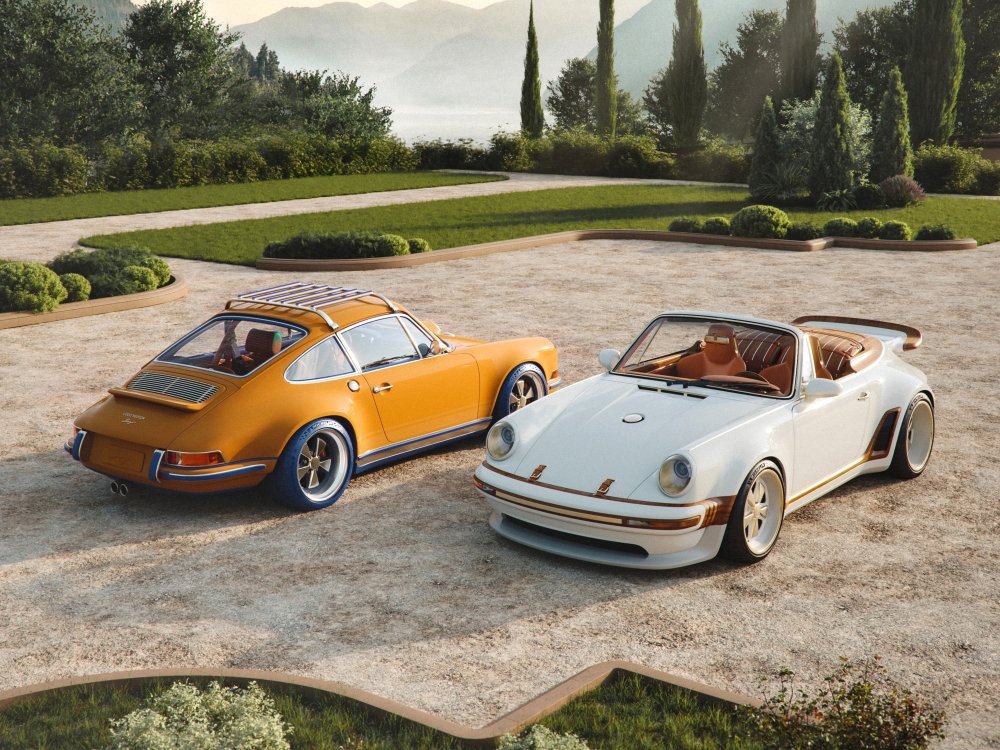 Singer повышает градус роскоши своих рестомодов через сотрудничество с Louis Vuitton - «Porsche»