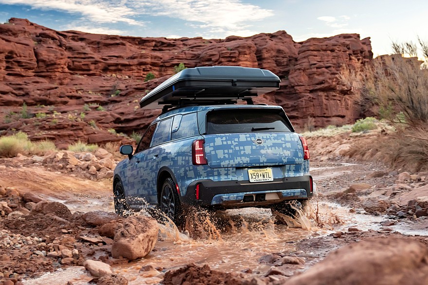 Mini готовит приключенческую версию кроссовера Countryman, премьера — в октябре - «MINI»
