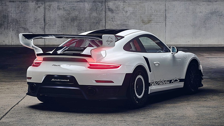 Porsche Flachbau RS: плоский нос, облегчённый кузов и техническая начинка от 911 GT2 RS - «Porsche»