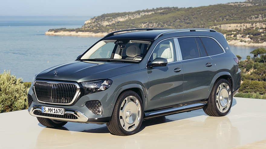 Рассекречен обновлённый флагманский кроссовер Mercedes-Maybach GLS - «Mercedes-Maybach»