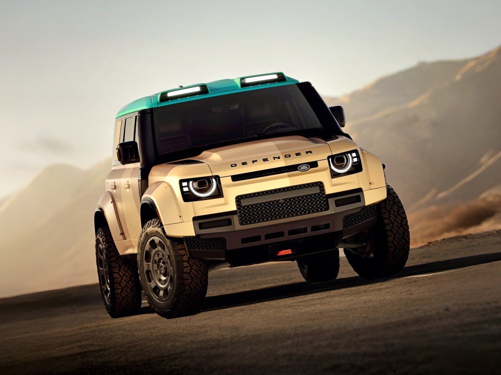 Land Rover готовит экстремальный Defender Dakar с 635-сильным V8 и «режимом полёта» - «Land Rover»