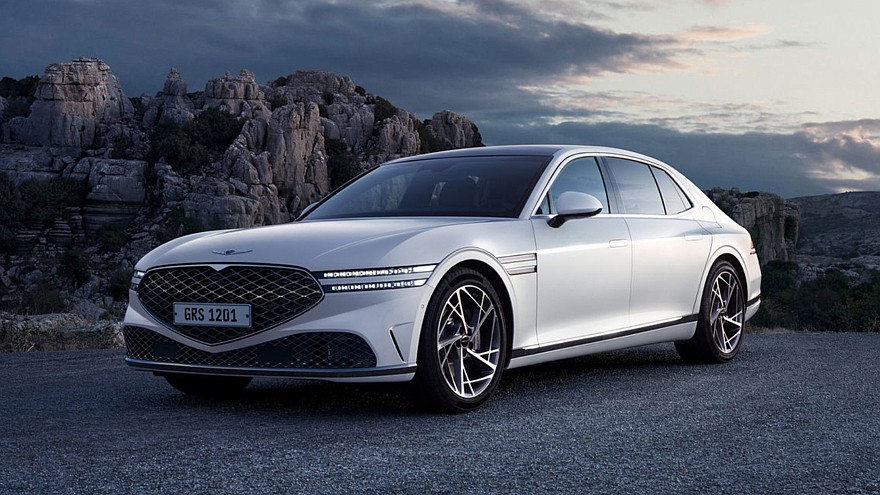 Обновлённый Genesis G90: первые изображения - «Genesis»