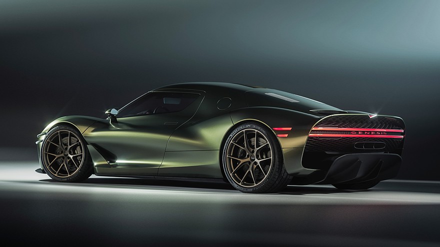 Суперкар Genesis Magma GT: обновлён дизайн, раскрыт салон, показана гоночная версия GT3 - «Genesis»