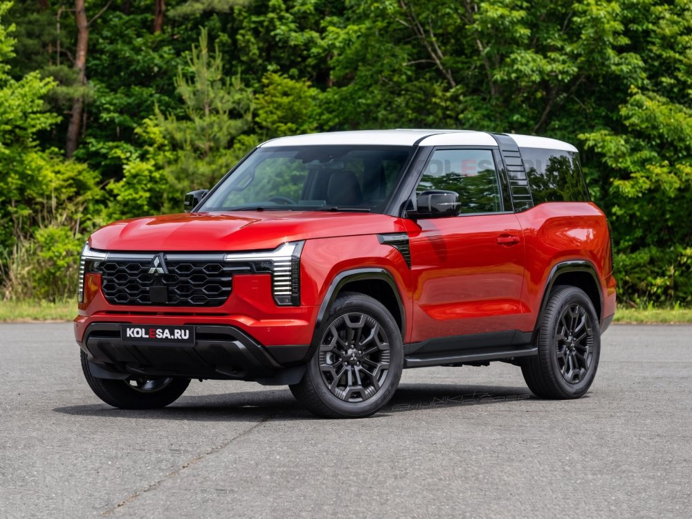 Трёхдверный Mitsubishi Pajero нового поколения: каким он может быть - «Mitsubishi»