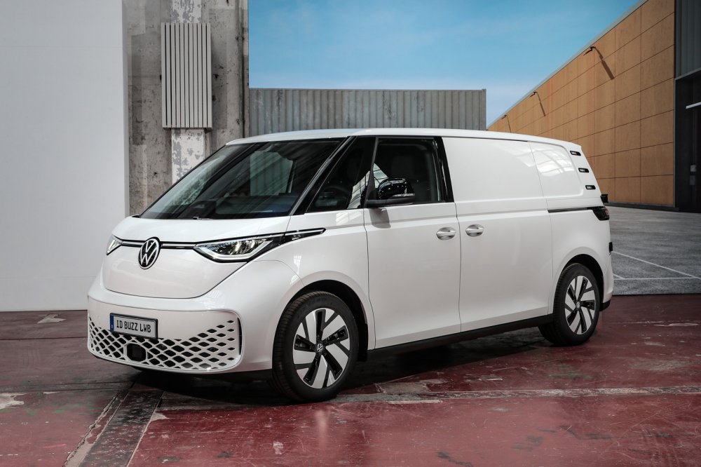 Volkswagen подготовил удлинённую версию фургона ID. Buzz Cargo - «Volkswagen»